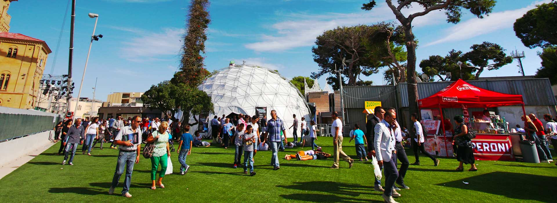 Planetario Sky Scan - Tensostruttura